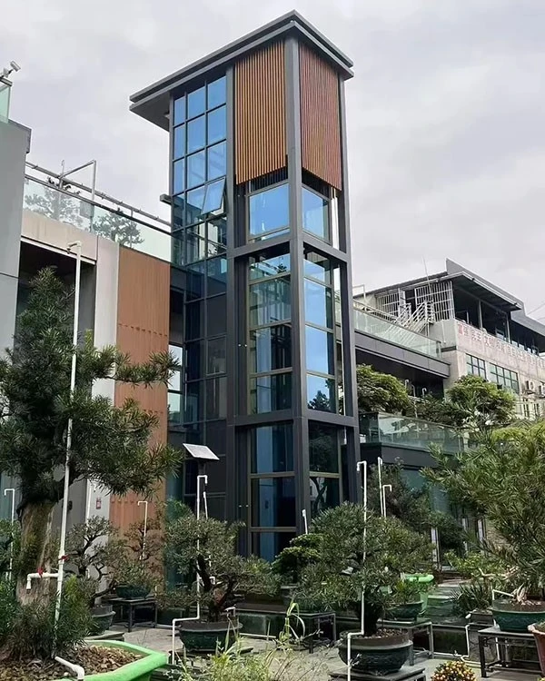 outdoor sightseeing elevator installation outdoor sightseeing elevator installation